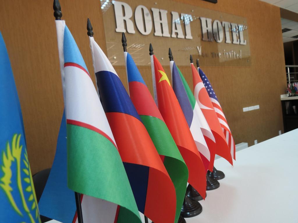 Rohat Hotel Chilonzor Tasjkent Exteriör bild